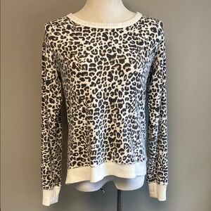 Elegant White and Black Blouse Top